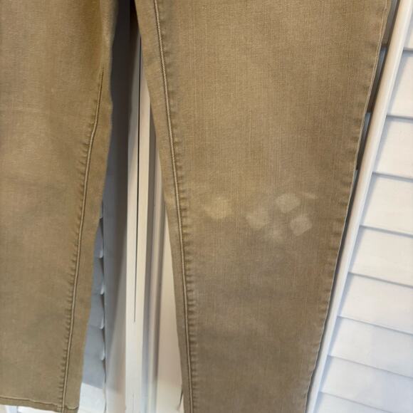 Chico’s Khaki Platinum Denim Jeans Size 0 (Size XS/4) - Picture 6 of 9